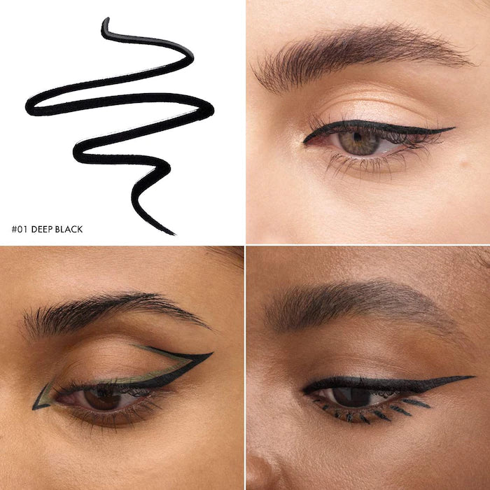 SEPHORA COLLECTION
Intense Felt-Tip 12HR Liquid Waterproof Eyeliner Color: 01 Deep Black - black