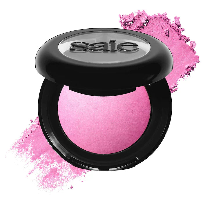 Saie
SuperSuede™ Talc-Free Powder Blush Color: Bella - soft cool baby pink
