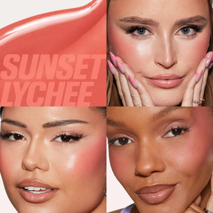 HUDA BEAUTY
Blush Filter Soft Glow Liquid Blush Color: Sunset Lychee - rosy coral