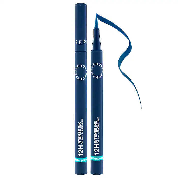 SEPHORA COLLECTION
Intense Ink 12HR Classic Felt Eye Liner Color: 03 Navy Blue - matte navy blue