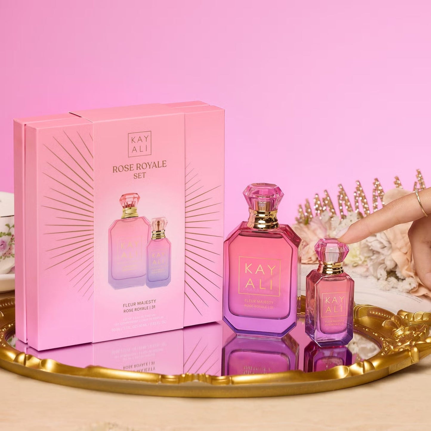 Kayali Fleur Majesty
Duo Set (Rose Royale)