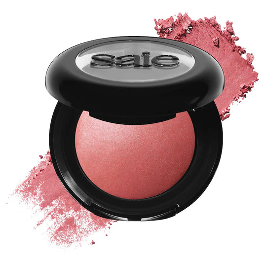 Saie 
SuperSuede™ Talc-Free Powder Blush Color: Mia - soft rose