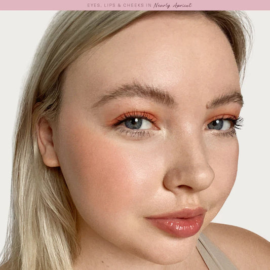Rare Beauty by Selena Gomez
Stay Vulnerable Melting Cream Blush Color: Nearly Apricot - muted coral