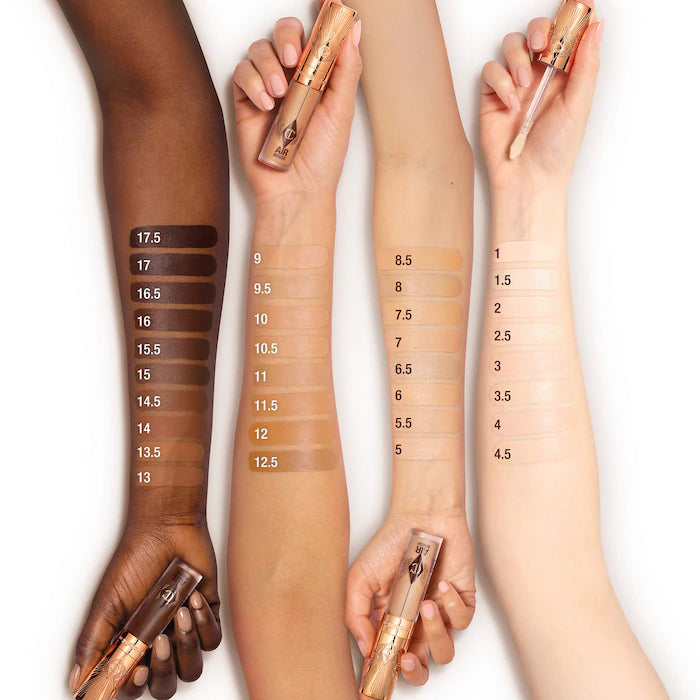 Charlotte Tilbury
Airbrush Flawless Crease-Proof Long-Wear Blur Concealer with Hyaluronic Acid Color: 5.5 Medium - Medium with neutral warm undertones