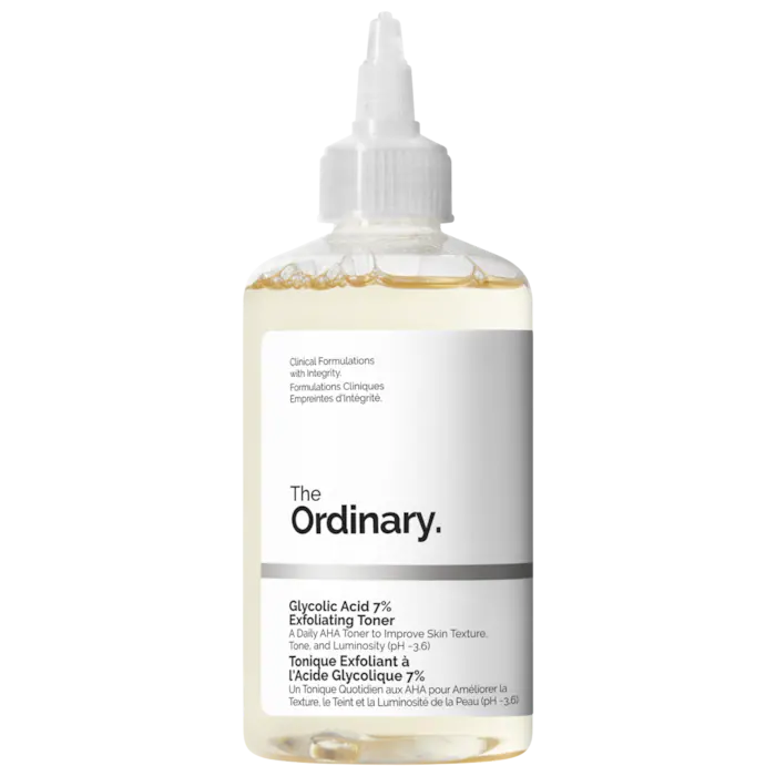 The Ordinary
Glycolic Acid 7% Exfoliating and Brightening Daily Toner Size:240 mL