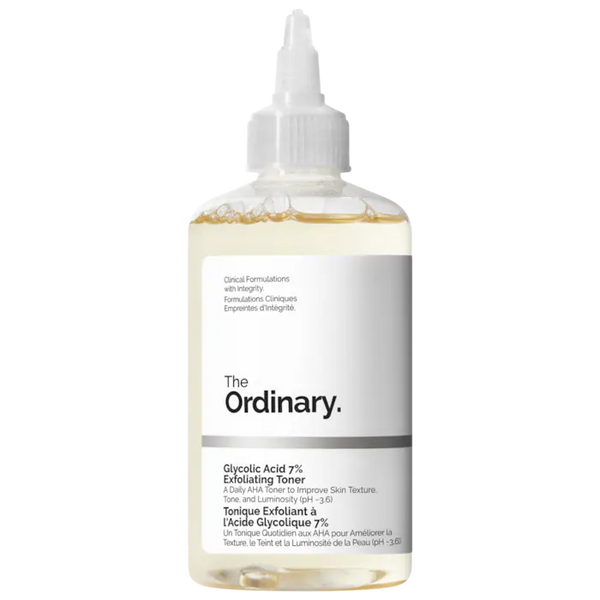 The Ordinary
Glycolic Acid 7% Exfoliating and Brightening Daily Toner Size:240 mL