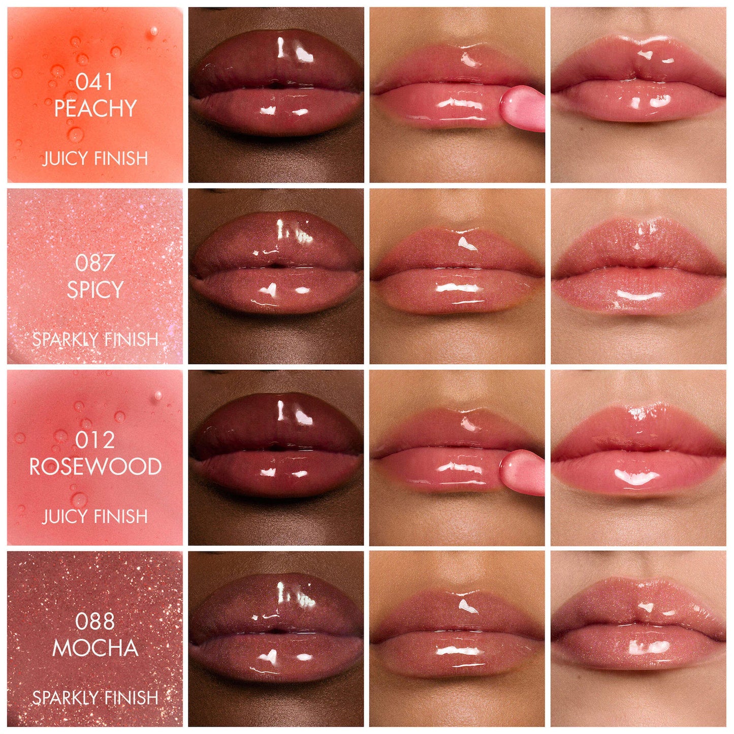 DIOR
Lip Glow Oil Hydrating High-Shine Gloss Color: 012 Rosewood - Juicy Finish