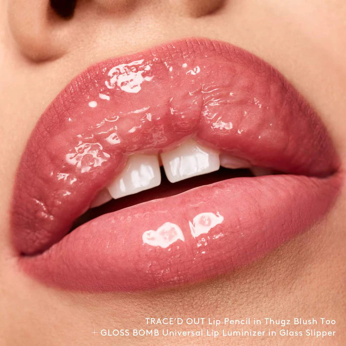 Fenty Beauty by Rihanna
Trace'd Out Longwear Waterproof Pencil Lip Liner Color: Thugz Blush Too - dusty rose