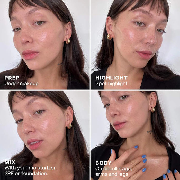 Saie
Glowy Super Gel Lightweight Dewy Multipurpose Illuminator Radiant finish - Mini size
