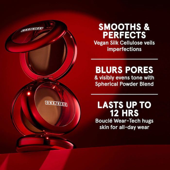 ONE/SIZE by Patrick Starrr
Bouclé Silk Airbrushed Talc-Free Finishing Powder Color: Light - light, neutral undertones