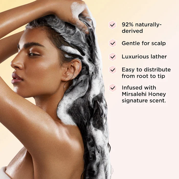 Gisou
Honey Infused Hair Wash Shampoo Size:75 mL