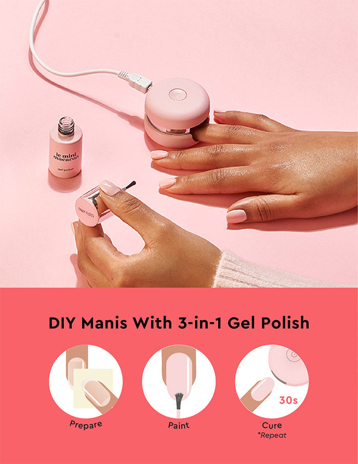 Le Mini Macaron Fairy Floss - Gel Manicure Kit