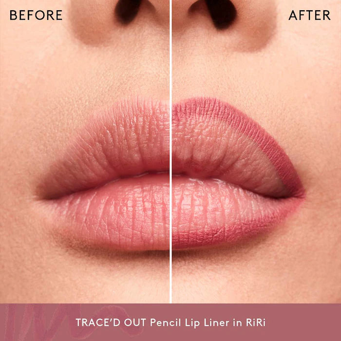 Fenty Beauty by Rihanna
Trace'd Out Longwear Waterproof Pencil Lip Liner Color: RIRI - rose mauve