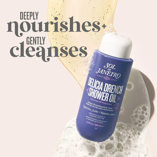 Sol de Janeiro
Delícia Drench™ Moisturizing Shower Oil for Dry Skin Size: 13 oz / 385 ml