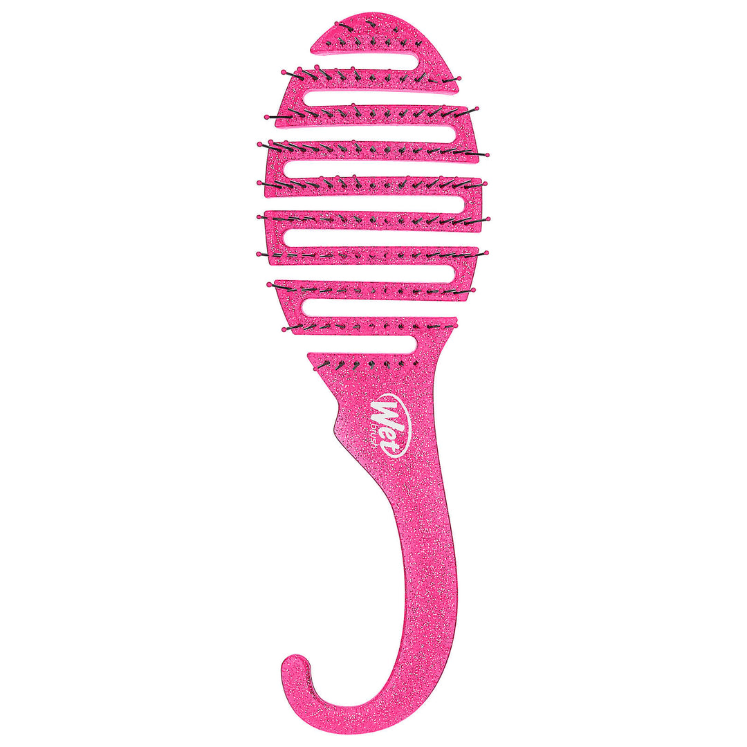 The Wet Brush Shower Detangler Brush - Pink Glitter