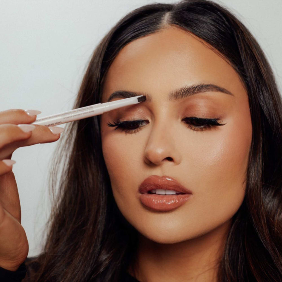 Dominique Cosmetics Brow Frame Pencil Color:
Cool Deep Brown
