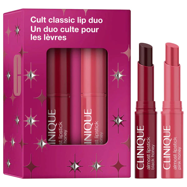 CLINIQUE
Mini Cult Classic Pink & Black Honey Lip Gift Set
