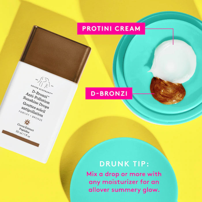 Drunk Elephant
D-Bronzi™ Bronzing Drops with Peptides