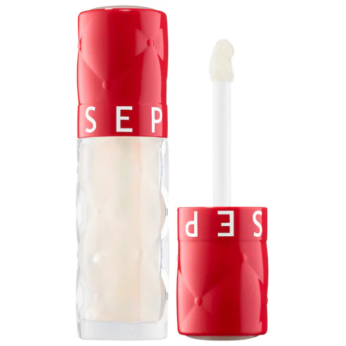 SEPHORA COLLECTION
Outrageous Plump Intense Hydrating Lip Gloss Color: 01 Fever - crystal clear with iridescent gold shimmer