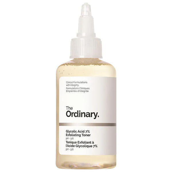 The Ordinary
Glycolic Acid 7% Exfoliating Toner Size:100 ml