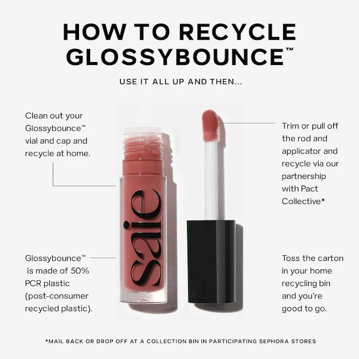 Saie
Glossybounce™ Lip Gloss-Oil Duo Gift Set