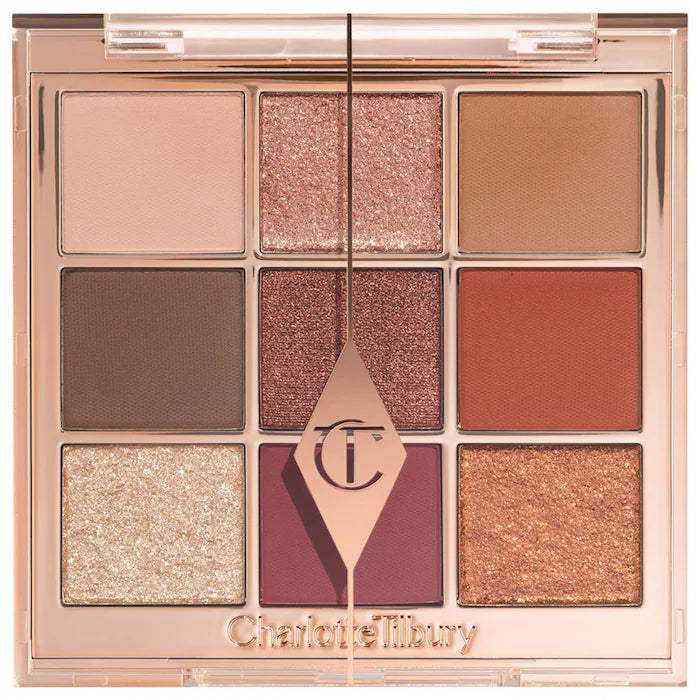 Charlotte Tilbury
Charlotte’s Beautifying Eye Trends Eyeshadow Palette Color: Sensual SunsetLimited Edition