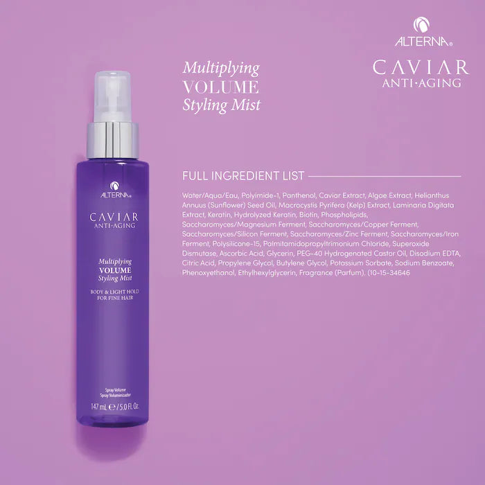 ALTERNA Haircare
CAVIAR Anti-Aging® Multiplying Volume Styling Mist