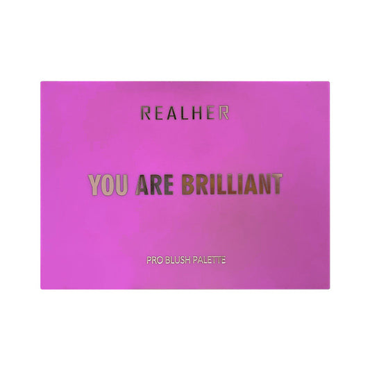 REALHER
Pro Blush Palette -YOU ARE BRILLIANT