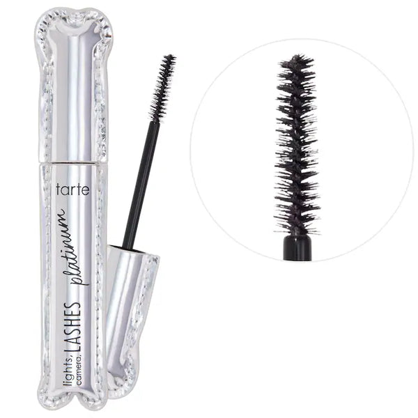 Tarte
lights, camera, lashes™ 4-in-1 volumizing & conditioning platinum mascara Color: Black