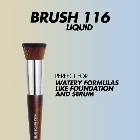 Make Up For Ever AIRBRUSH FINISH FOUNDATION BRUSH - 116