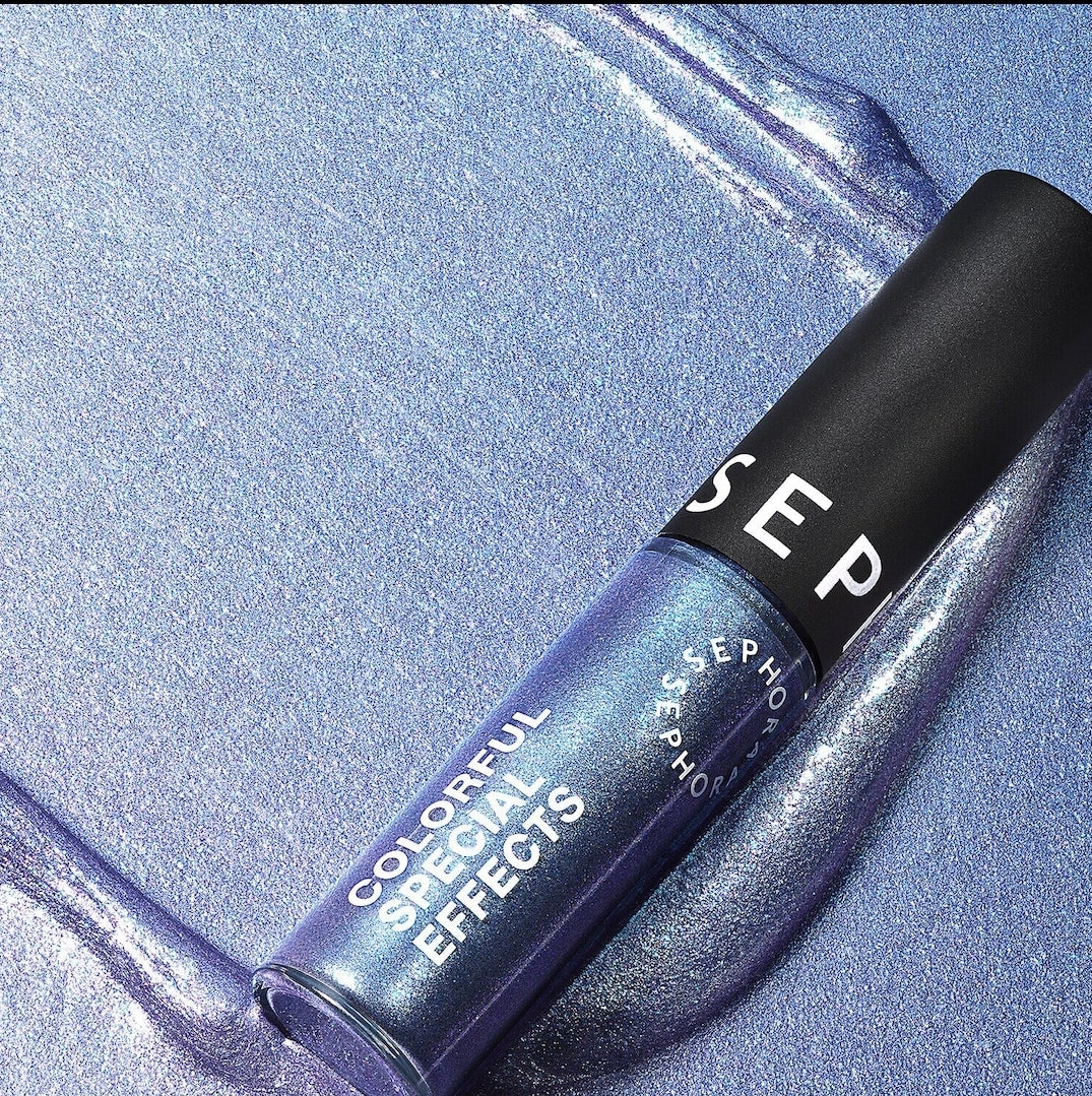 Sephora Collection Glitter Liquid Eyeshadow Color:03 Magical Blue