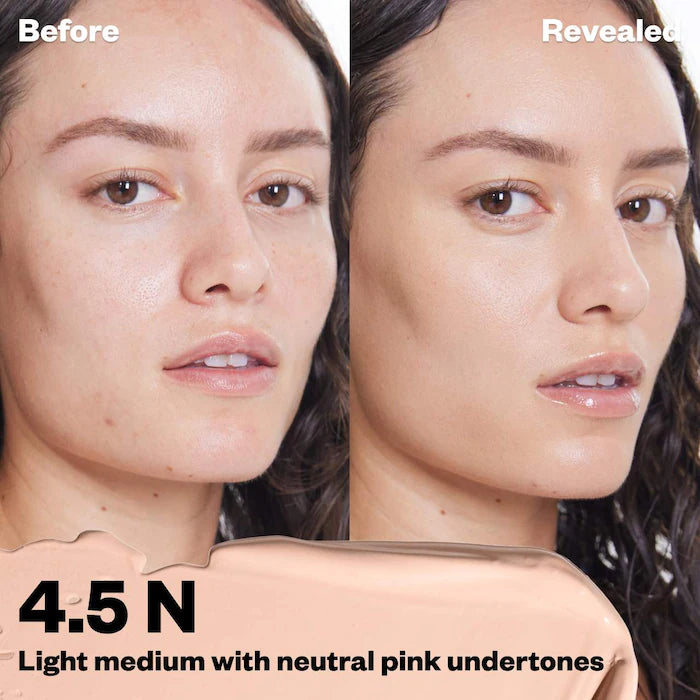 Kosas
Revealer Super Creamy + Brightening Concealer with Caffeine and Hyaluronic Acid Tone 4.5 N - light medium with subtle pink undertones