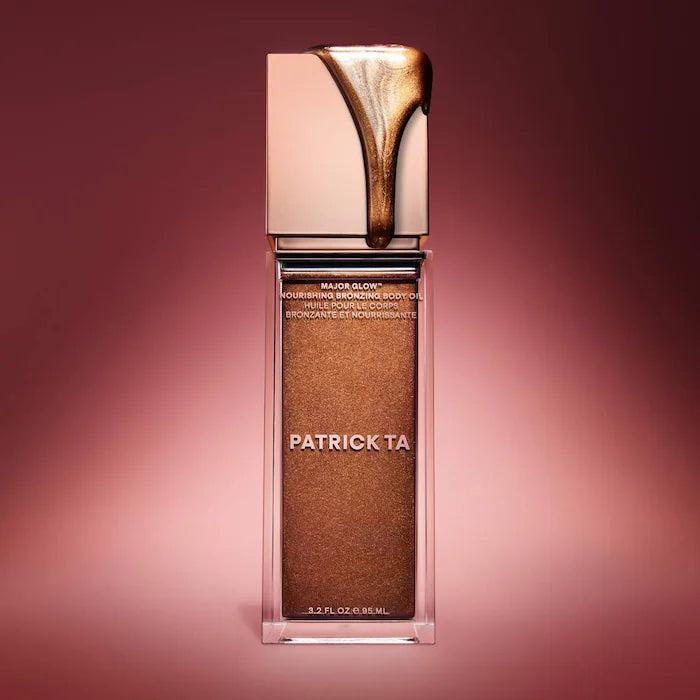PATRICK TA
Major Glow Nourishing Bronzing Body Oil Size: 95 mL/3.21 oz