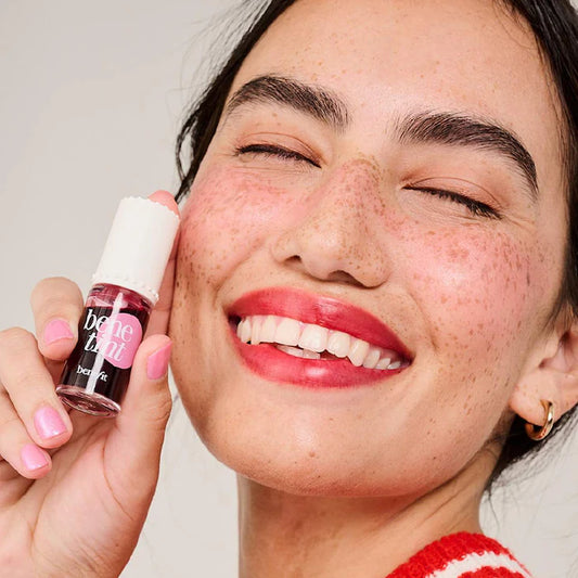 Benefit Cosmetics
Benetint Liquid Lip Tint & Cheek Stain Color: Benetint - rose tinted lip & cheek stain
