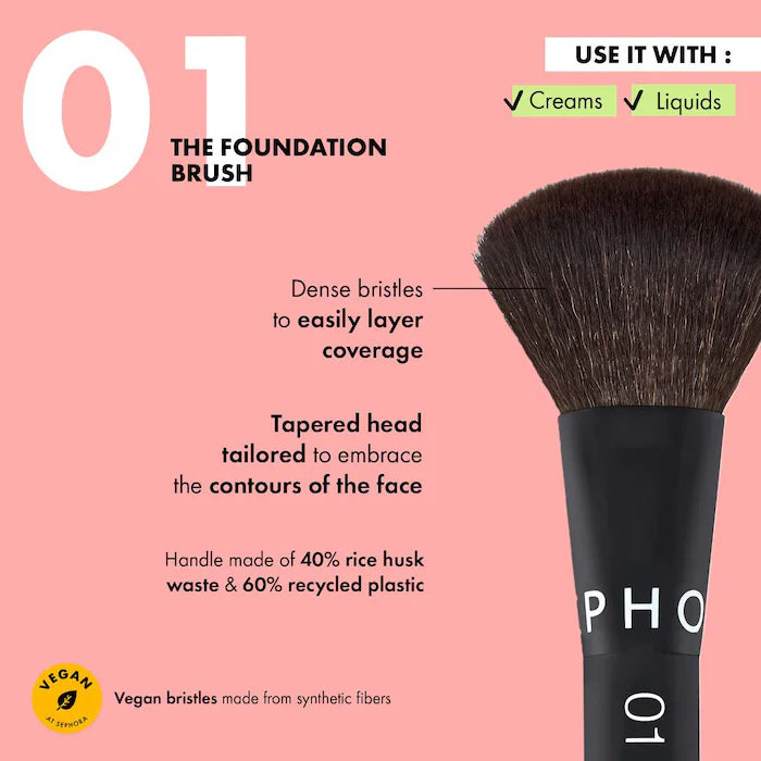 SEPHORA COLLECTION
Essential Brush - 01 Foundation