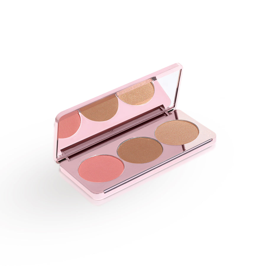 Girlactik NEW Blush Me & Glow Face Palette Blush Me Medium
Pinch Me/Sunset/Radiance