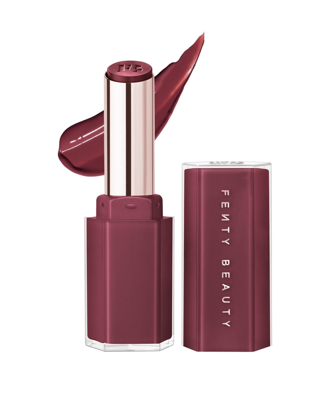 Fenty Beauty by Rihanna Gloss Bomb Stix High-Shine Gloss Stick Color: Riri - rose mauve