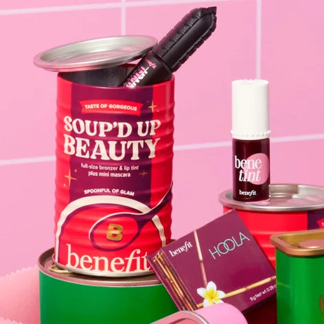 Benefit Cosmetics Soup’d Up Beauty - Hoola Bronzer, Benetint and BADgal BANG! Mascara