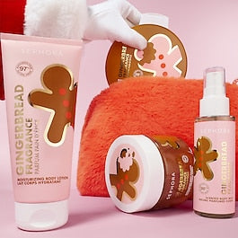 SEPHORA COLLECTION
Body care kit with Gingerbread scent – limited edition