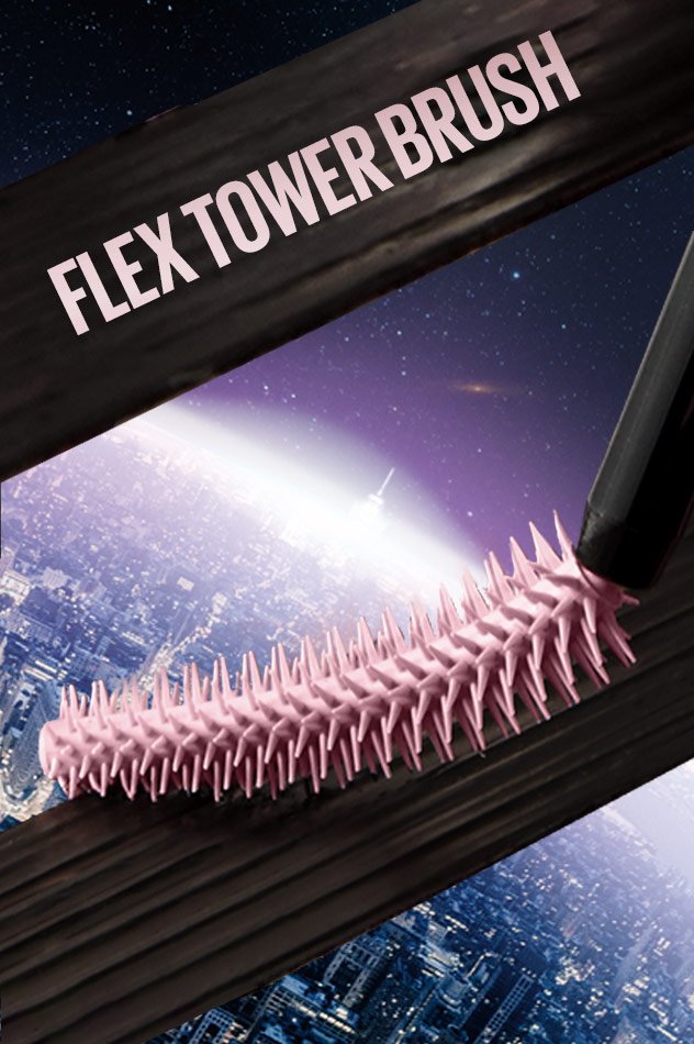 Maybelline Sensational Sky High® Washable Mascara Makeup Color:Burgundy Haze