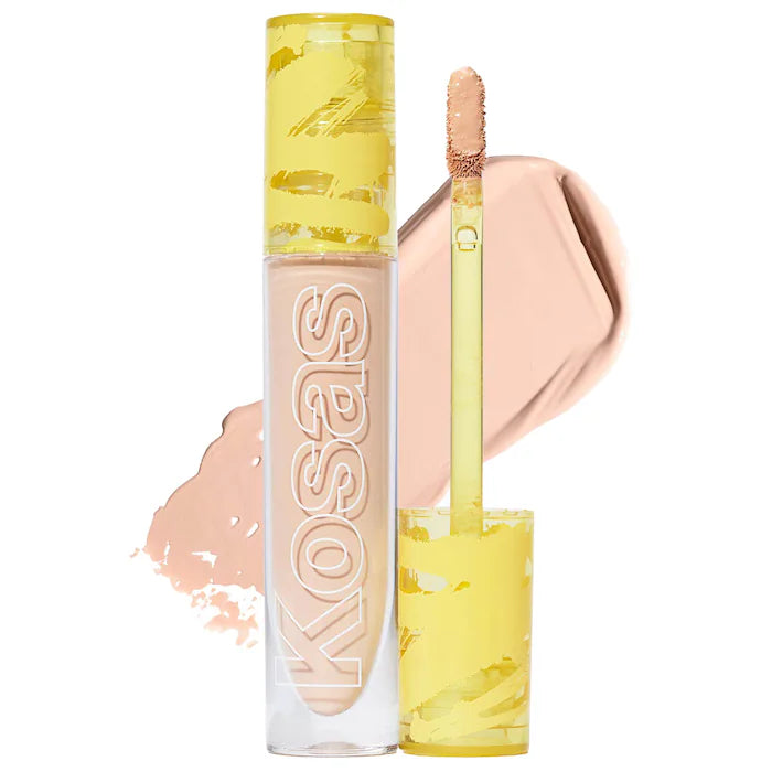 Kosas
Revealer Super Creamy + Brightening Concealer with Caffeine and Hyaluronic Acid Tone 4.5 N - light medium with subtle pink undertones