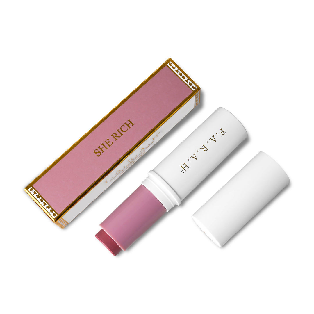 F.A.R.A.H's Creamy Malai Blush Shade She Rich Deep Mauve