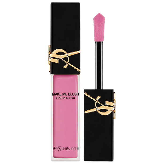 Yves Saint Laurent
Make Me Blush 12H Blurring Liquid Blush Color: 66 Fuchsia Fling - bright pop of pink