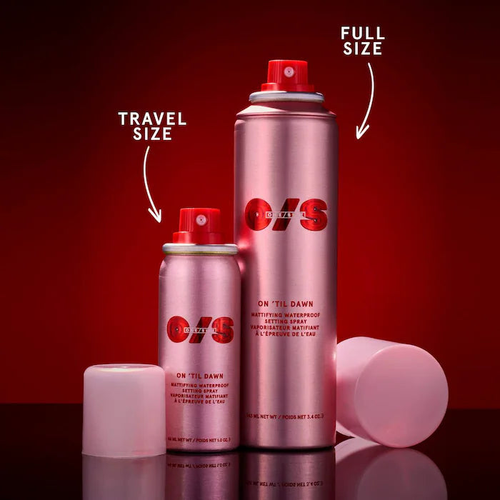 ONE/SIZE by Patrick Starrr
On 'Til Dawn Mattifying Waterproof Setting Spray Size 143 mL