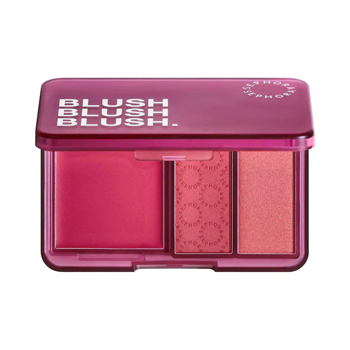 SEPHORA COLLECTION
Blush Blush Blush. Cream & Powder Palette Color: 03 Deal Closer - muted berry blush palette