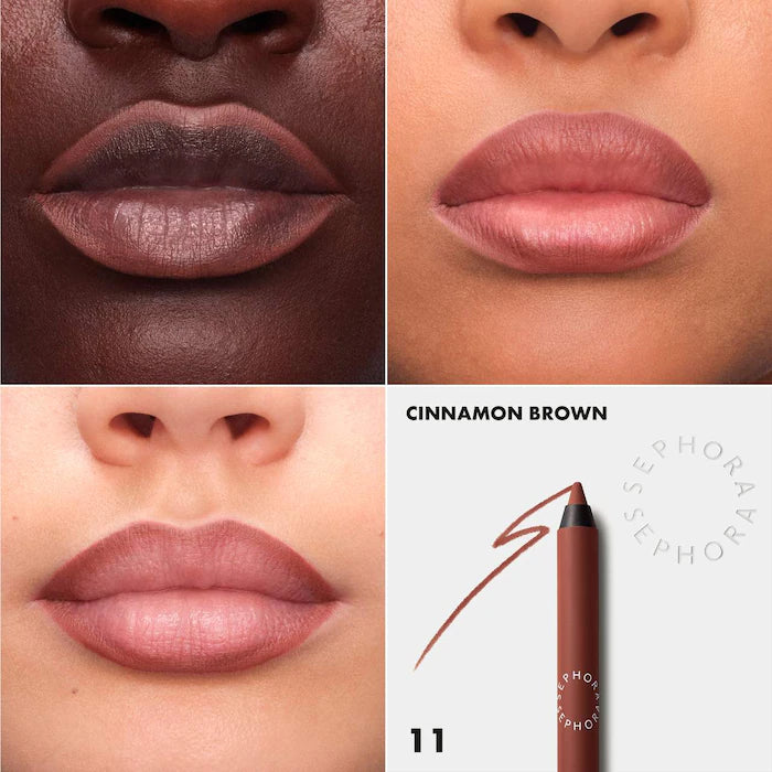SEPHORA COLLECTION
Colorful 8HR Longwear Transferproof Lip Liner Color: 11 Cinnamon Brown - matte warm brown