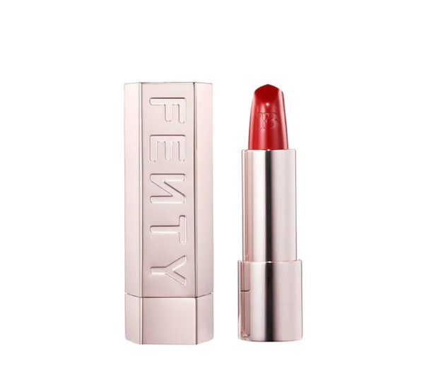 Fenty Beauty By Rihanna Icon The Case Semi-Matte Refillable Lipstick in Shade The MVP blue red