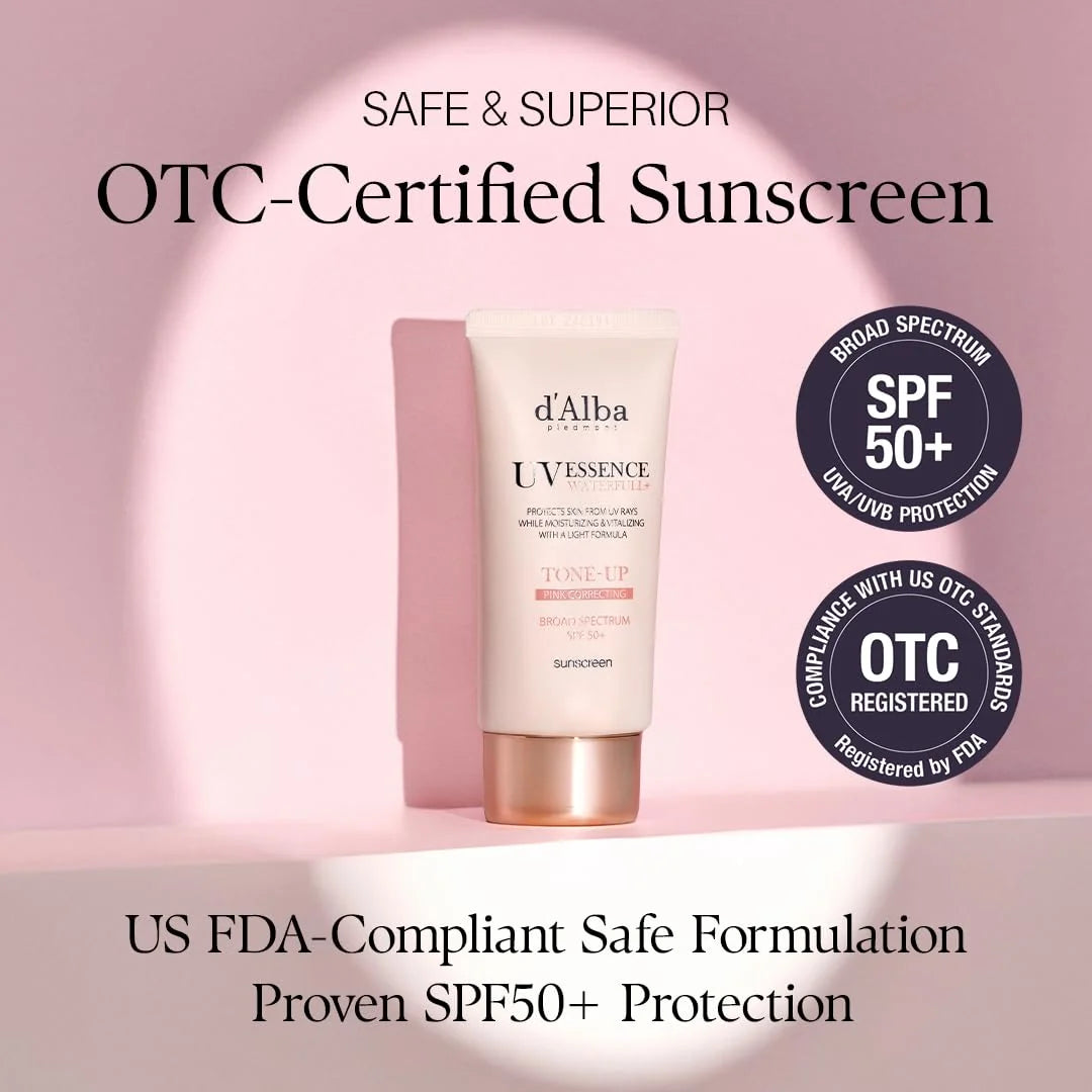d'alba Piedmont Waterfull Tone-Up Sunscreen Serum BROAD SPECTRUM SPF 50