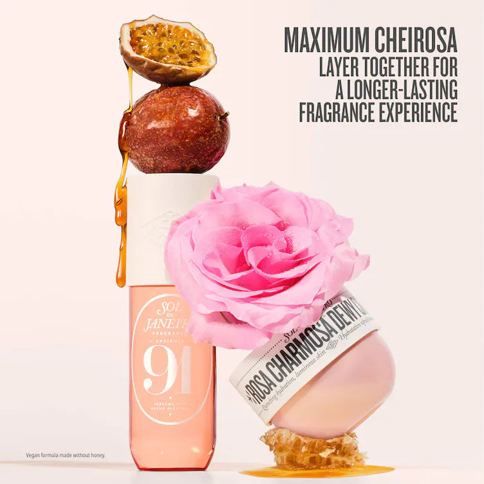 Sol de Janeiro 
Cheirosa 91 Rosa Charmosa Body & Hair Perfume Mist Size:90 mL