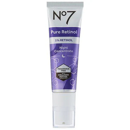 N°7 Pure Retinol 1% Retinol Night Concentrate 30ml